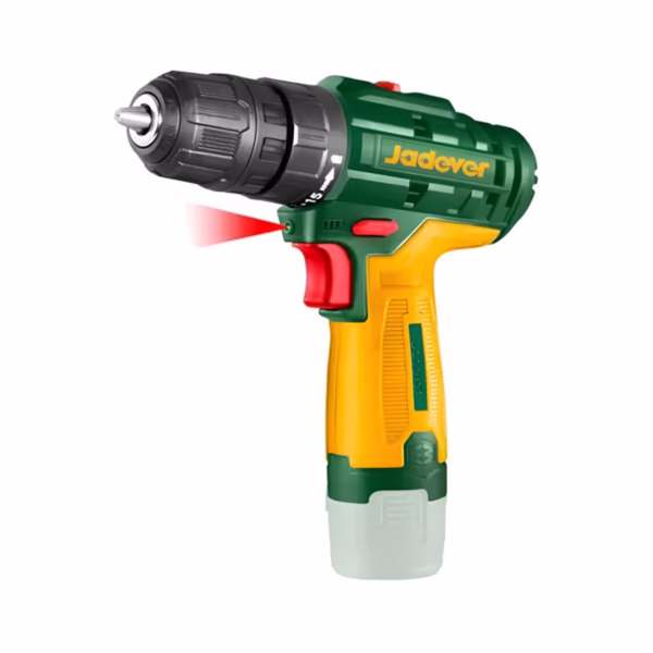 TALADRO INALÁMBRICO 1500 RPM - VOLTAJE: 12V - MÁX. PAR: 20NM - PORTABROCAS: 0,8 - 10MM - AJUSTES DE