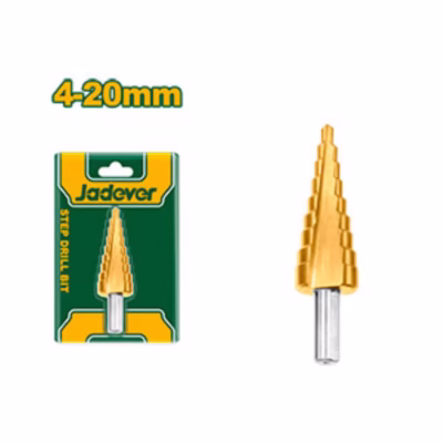 MECHA CÓNICA ESCALONADA - 4-20 MM - 2 MM/PASO - DIÁMETRO DEL VÁSTAGO: 8MM(1)/JDJD1402