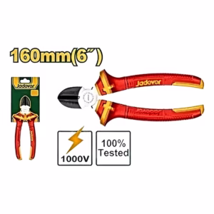 ALICATE DE CORTE DIAGONAL AISLADO: 160MM(6'') MAX TENSIÓN 1000V MANGO AISLADO(6)*/JDPL3936