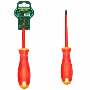 DESTORNILLADOR AISLADO PHILLIPS PH2 - PUNTA MAGNÉTICA - 6MM X 100MM - VÁSTAGO REDONDO: 6MM - AISLACI