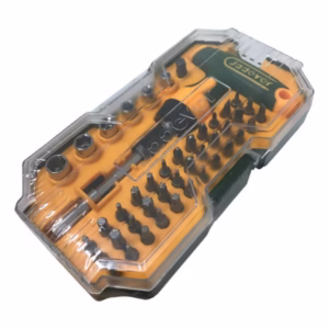 KIT DE PUNTAS DE DESTORNILLADOR DE 45 PIEZAS - 36 PUNTAS DE DESTORNILLADOR DE 1/4'' X 25MM + 6 TUBOS