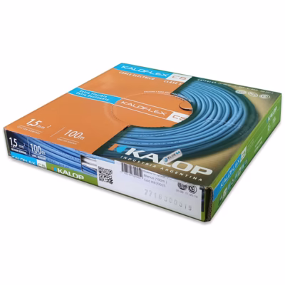 Cable Unipolar 1.5mm X M en 100m Negro C4 Kalop(1)/KLC423