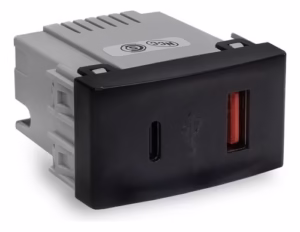 Toma USB A+C 30w Negro Kalop (10)*/KS40494