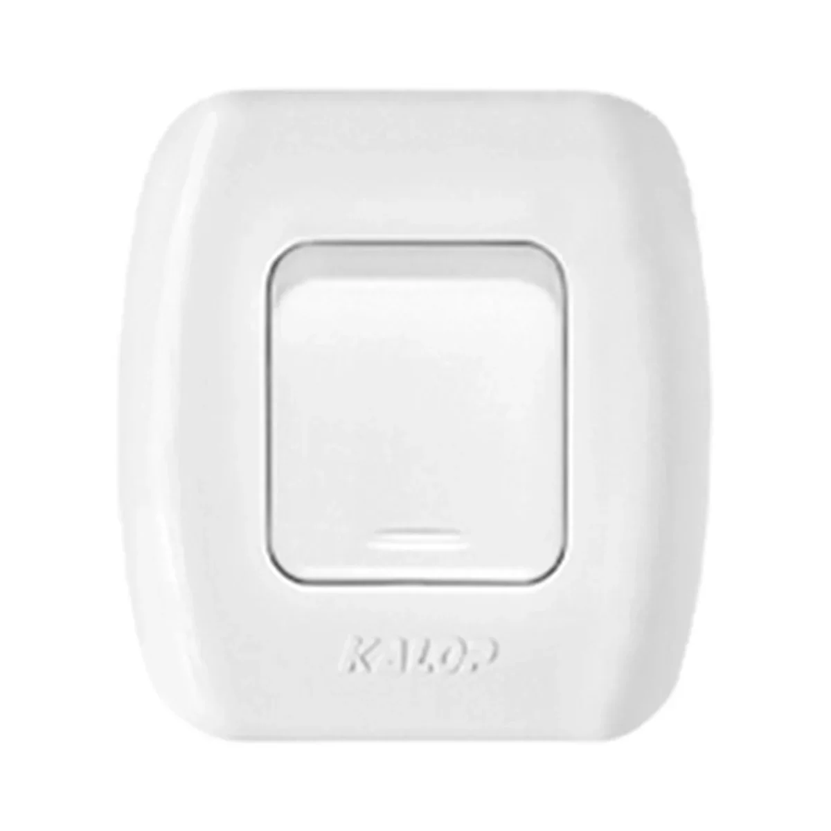 Conj Tekna Interruptor 1 Punto Blanco Kalop/KS39650