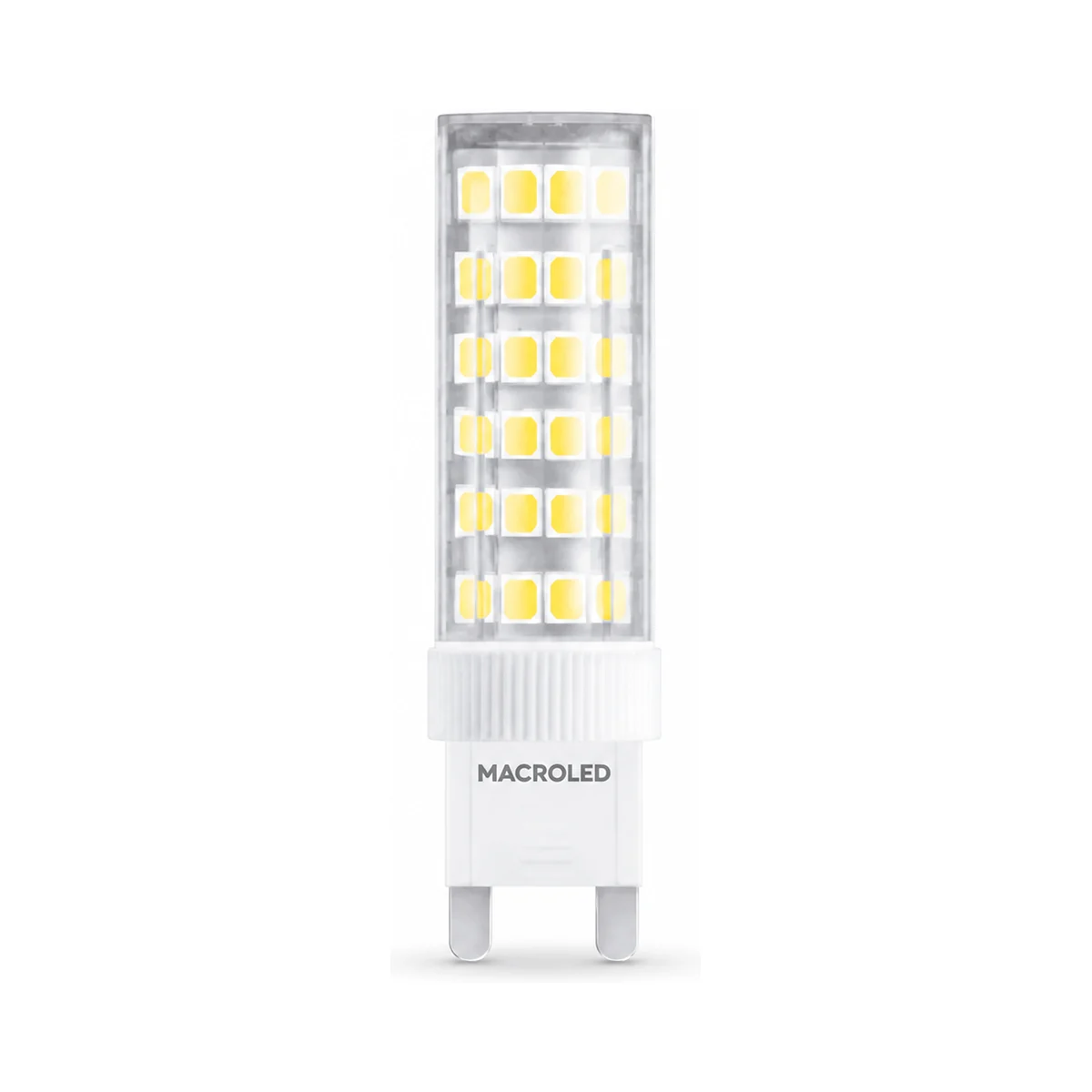 Lámpara Bipin LED 6w 220v G9 Calida Macroled(1)*/G96WW