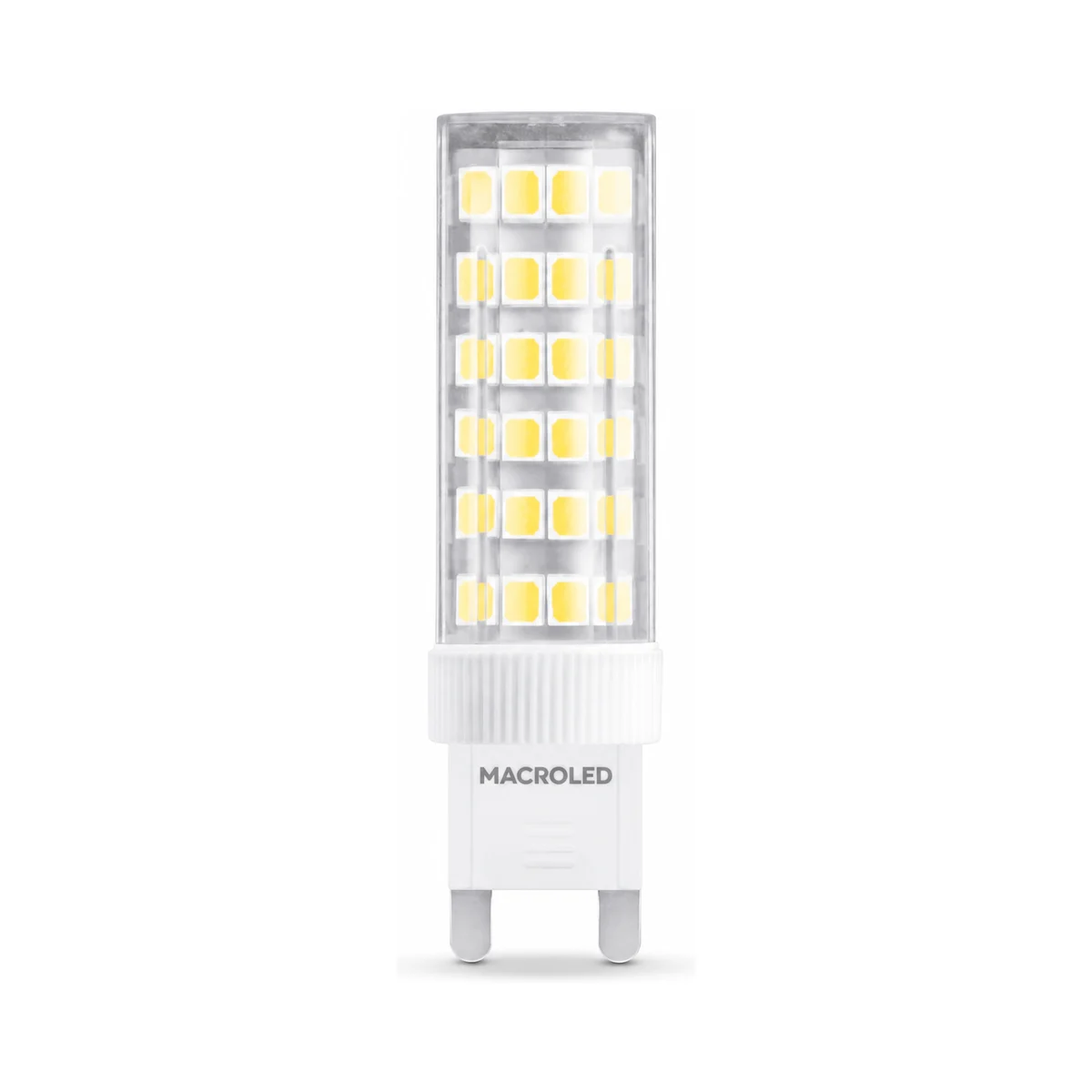 Lámpara Bipin LED 6w 220v G9 Fria Macroled(1)*/G96CW