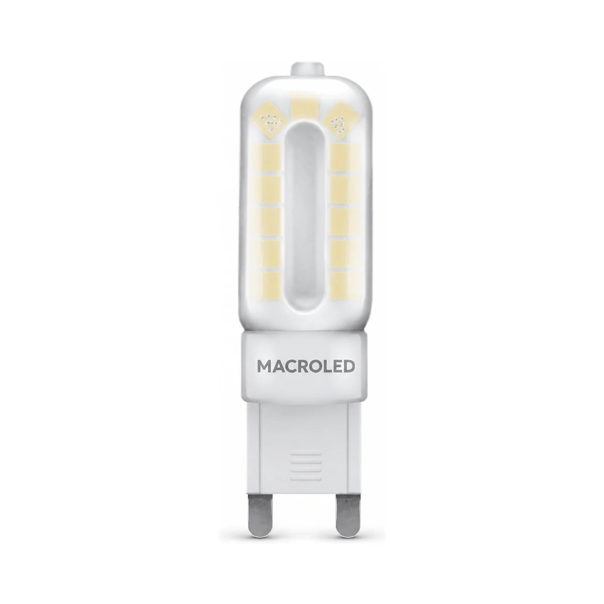 Lámpara Bipin LED 5w Opal 220v G9 Calida Macroled(1)*/G95OWW