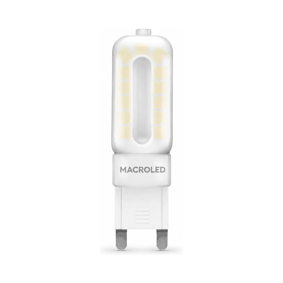 Lámpara Bipin LED 5w Opal 220v G9 Fria Macroled(1)*/G95OCW
