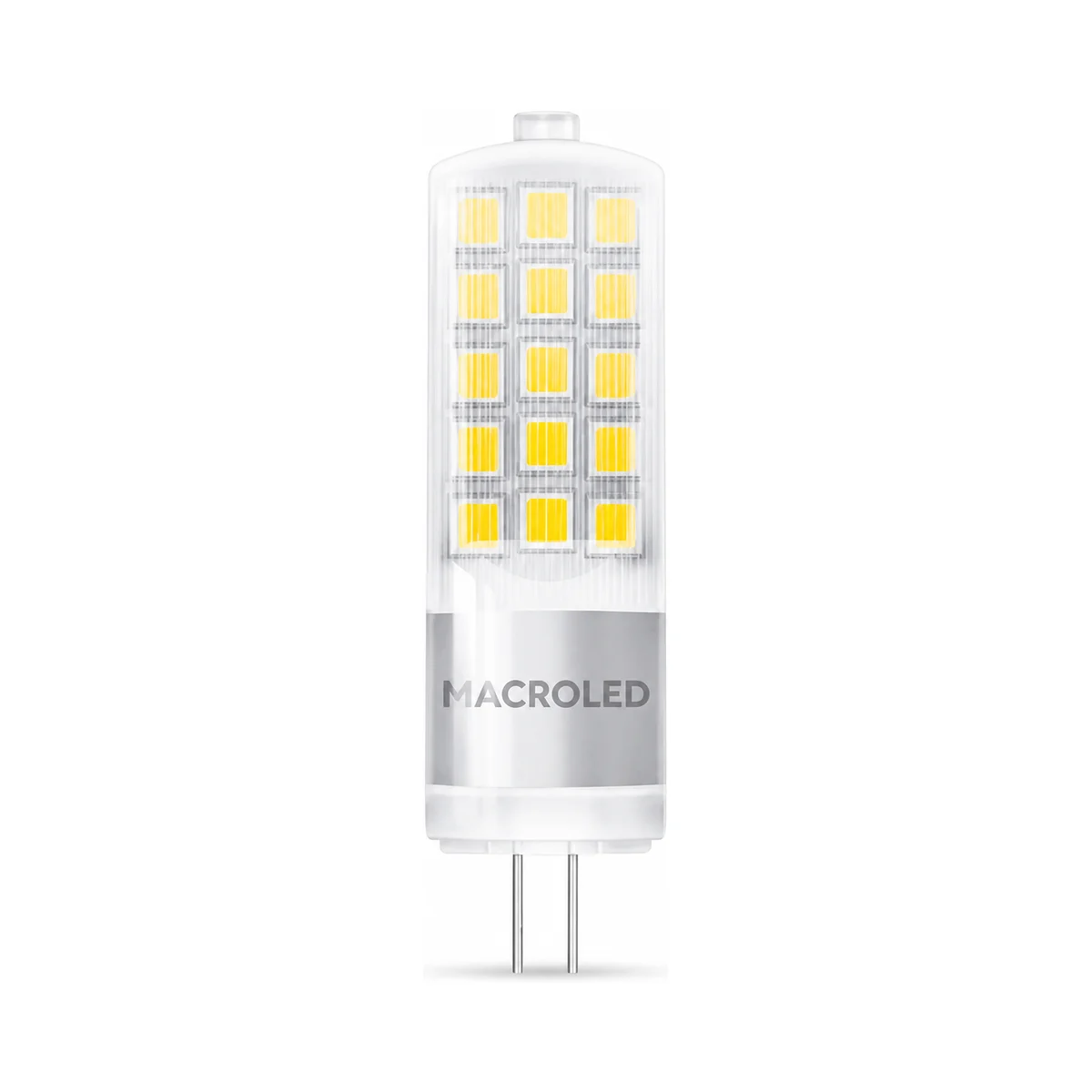 Lámpara Bipin LED 4w 12v G4 Calida Macroled(1)*/G44WW