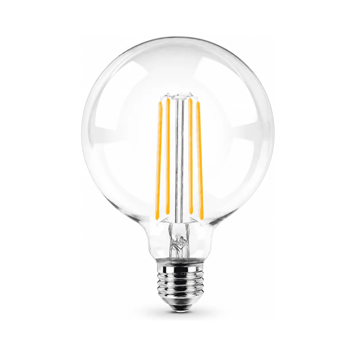 Lampara LED Dimerizable Globo G125 Filamento 8w Frio Macroled(12)*/LEDSG125FF8CW