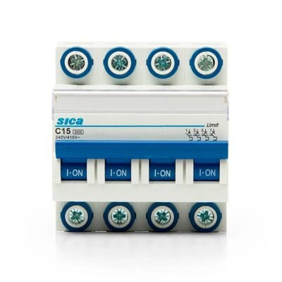 Termica 4X15A 3kA Curva C Sica(3)/S415