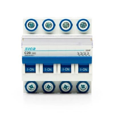 Termica 4X20A 3kA Curva C Sica(3)/S420