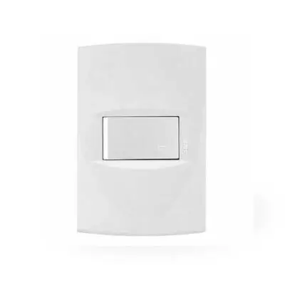 Llave de luz Armada 1 Punto Sica Life blanco(15)*/SICA545217