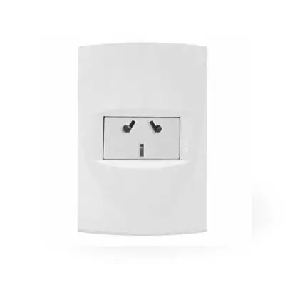 Llave de luz Armada 1 Toma Binorma Sica Life blanco(15)/SICA545205