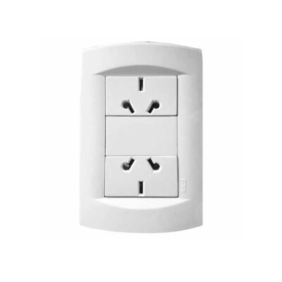 Llave de luz Armada 2 Tomas Binorma Sica Life blanco(15)/SICA545206