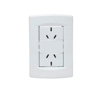 Llave de luz Armada 2 Tomas Sica Life blanco(15)/SICA545212