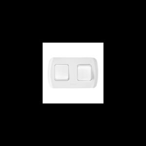 Conj Tekna Interruptor 2 Puntos Blanco Kalop/KS39651