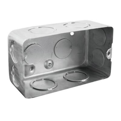 Caja Luz Chapa Liviana Rectangular(120)