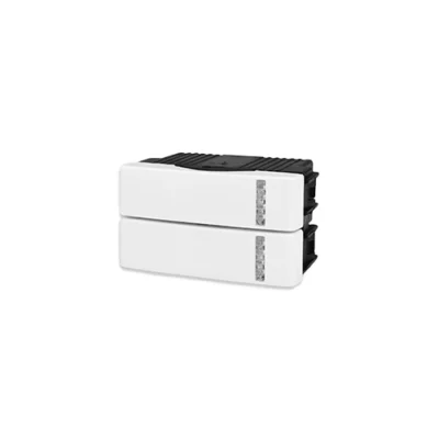 Doble Interruptor Unipolar Blanco Kalop/KL40105