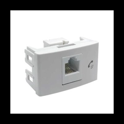 Toma Telefonico Rj11 Blanco Kalop/KL40321