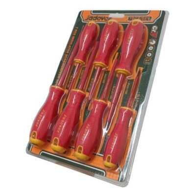 Kit de destornilladores aislados de 7 piezas - Planos: SL3.0 - SL4.0 - SL5.5 - SL6.5 + Phillips: PH0