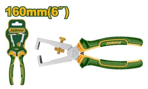 ALICATE PELACABLES: 160MM(6'') MANGO BICOLOR ERGONÓMICO/JDPL5C06