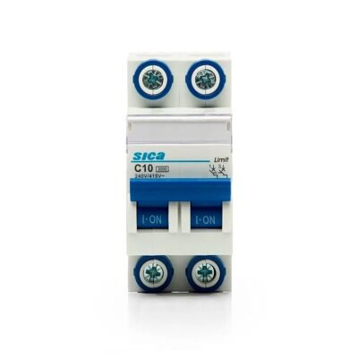 Termica 2X10A 4.5kA Curva C Sica