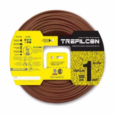 Cable Unipolar 1mm X M en 100m Marron Trefilcon(1)/CIN0100101