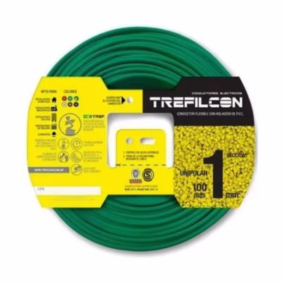 Cable Unipolar 1mm X M en 100m V/A Trefilcon(1)/CIN0100105