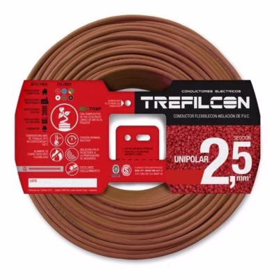 Cable Unipolar 2.5mm X M en 100m Marron Trefilcon(1)/CIN0100251