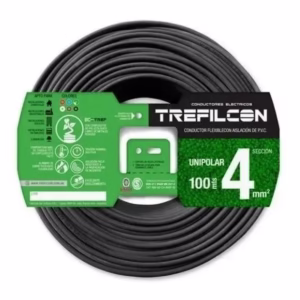 Cable Unipolar 4mm X 100m Negro Trefilcon(1)/CIN0100404