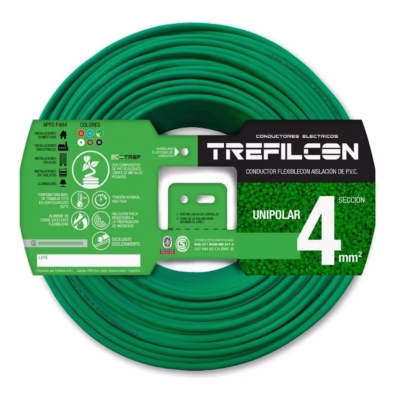 Cable Unipolar 4mm X M en 100m V/A Trefilcon(1)/CIN0100405