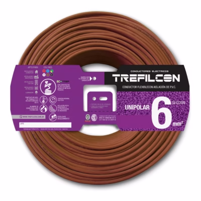 Cable Unipolar 6mm X M en 100m Marron Trefilcon(1)/CIN0100601