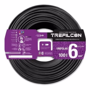 Cable Unipolar 6mm X 100m Negro Trefilcon(1)/CIN0100604