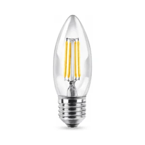 BULBO C37 FILAMENTO MACROLED 4W E27 AC180-265V FRIO 6000K
