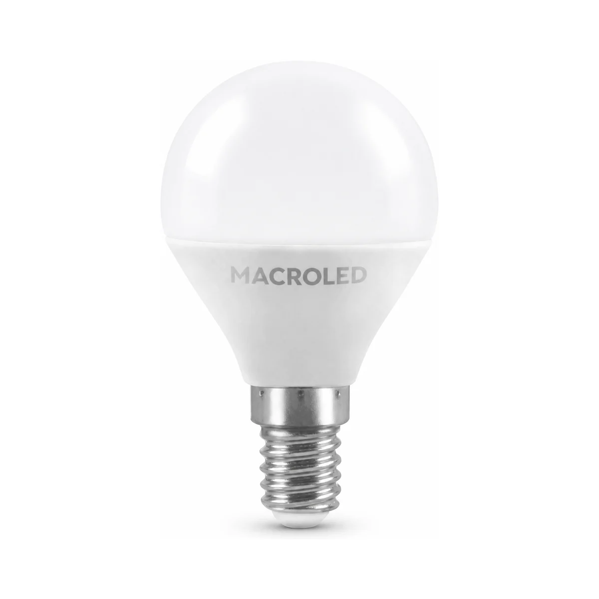 BULBO G45 MACROLED 6W E14 AC180-240V FRIO 6500K