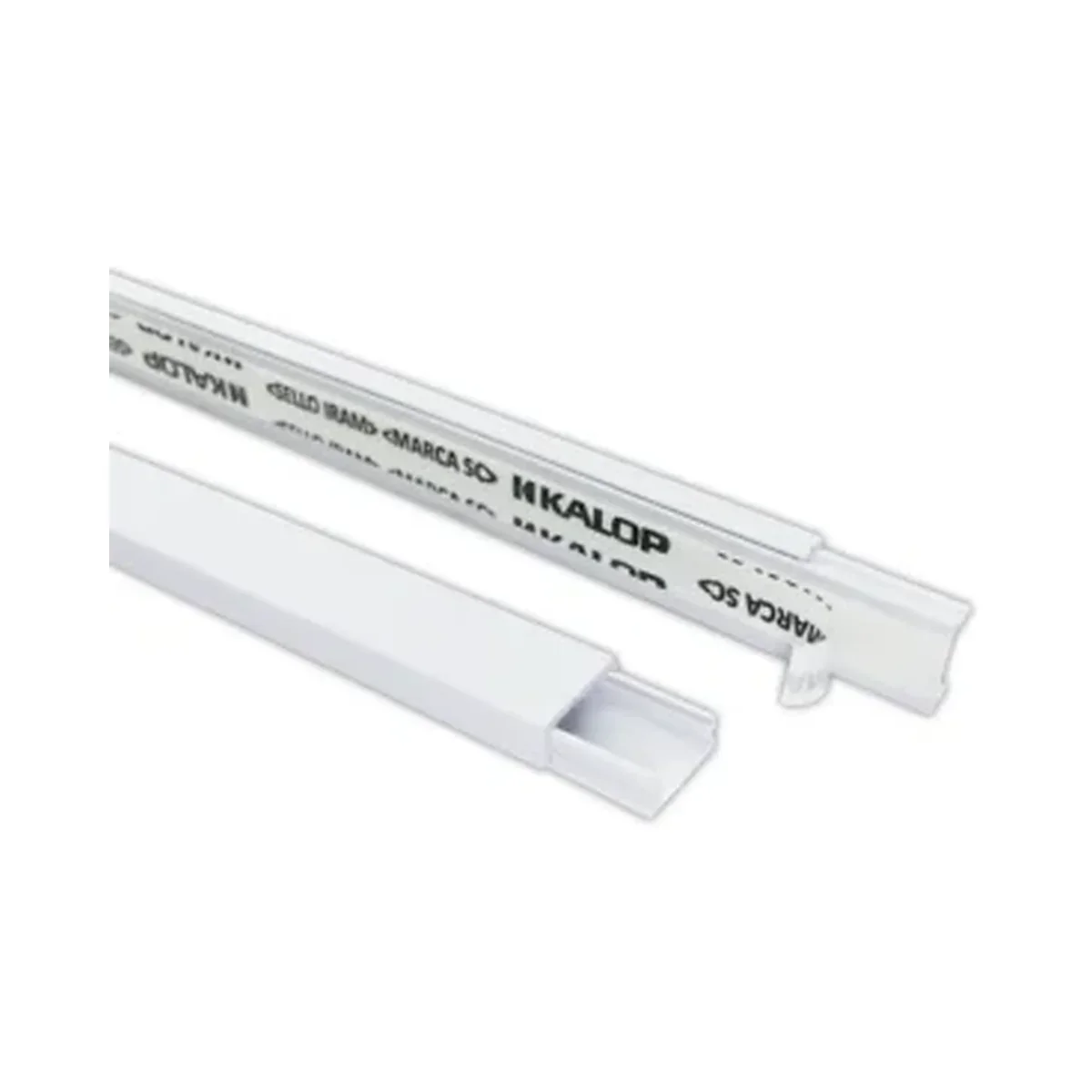 Cablecanal 18x21 Adhesivo Blanco x M Kalop /KL04181