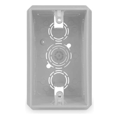 Caja Luz PVC Liviana Rectangular Kalop/KD02100