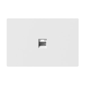 CONECTOR DE RED MILAN BLANCO MACROLED, RJ45(1)/MILAN-RJ45-B