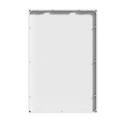 TAPA CIEGA RECTANGULAR MILAN BLANCO MACROLED, BASTIDOR METALICO/MILAN-TCR-B