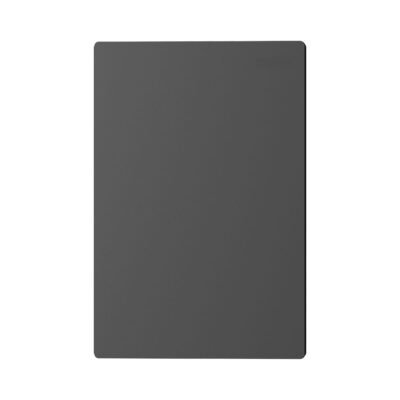 TAPA CIEGA RECTANGULAR MILAN GRIS MACROLED, BASTIDOR METALICO/MILAN-TCR-G