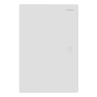 TIMBRE MILAN BLANCO MACROLED, AC 250V, 10A MAX. BASTIDOR METALICO(1)*/MILAN-T-B