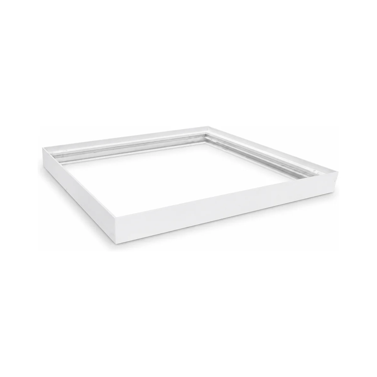 ACCESORIO PLAFON PREMIUM DE ALUMINIO PARA PANEL FLAT CUADRADO 595X595 Macroled