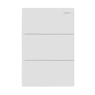 Tecla Milan Blanco Macroled, 3 Canales, 2 Vias, Ac 220v, 10A Bast. Met.-Codigo Nuevo-(5)*/MACROMILAN