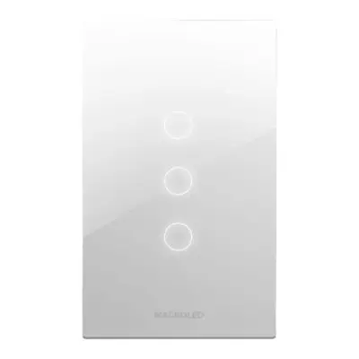Tecla Roma Smart Blanco 3 Canales con capacitor Macroled(1)/MACROROMA-S-3CH-B